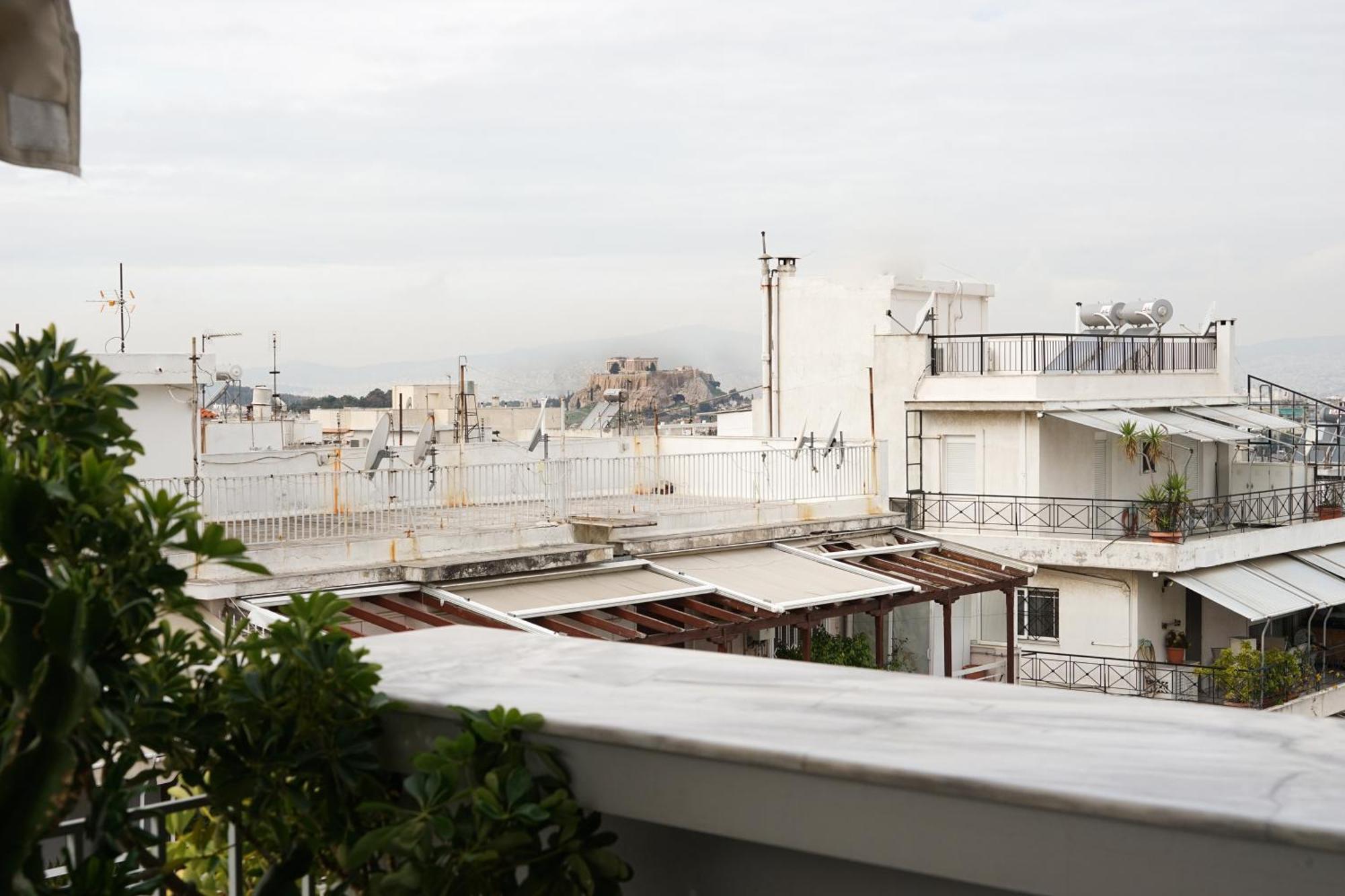 Small & Cozy With Acropolis & Lycabettus View Athens Exterior photo